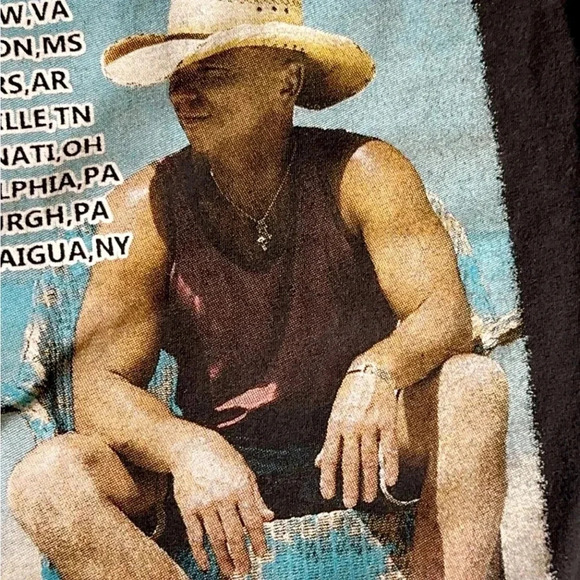2022 KENNY CHESNEY Here & Now Concert Tour Merch Unisex Short Sleeve T-Shirt - Picture 7 of 7